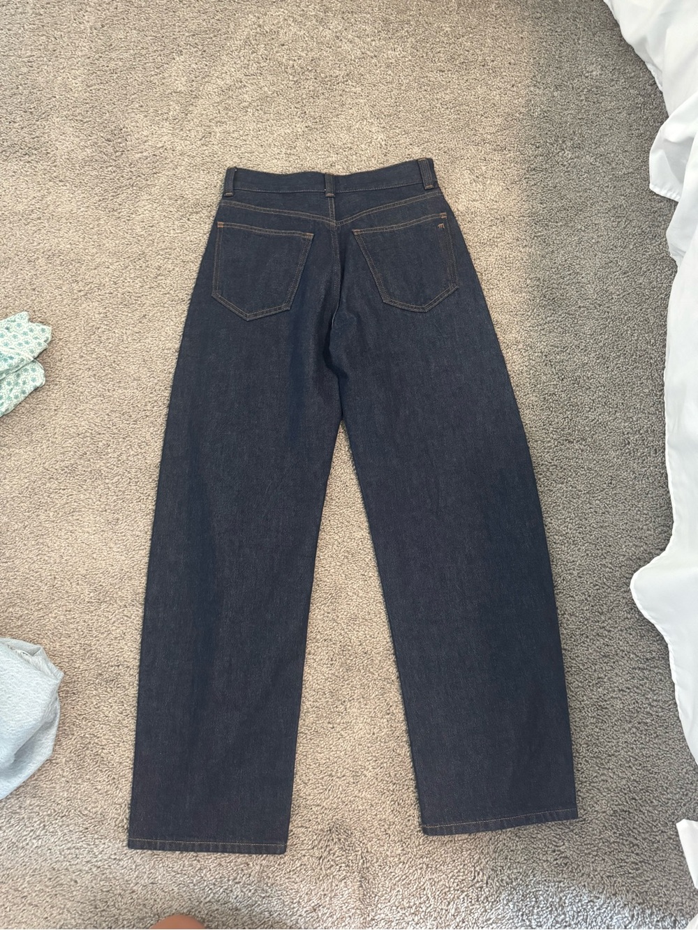 Madewell Balloon Pants size 26 Dark Rinse - Picture 4 of 4